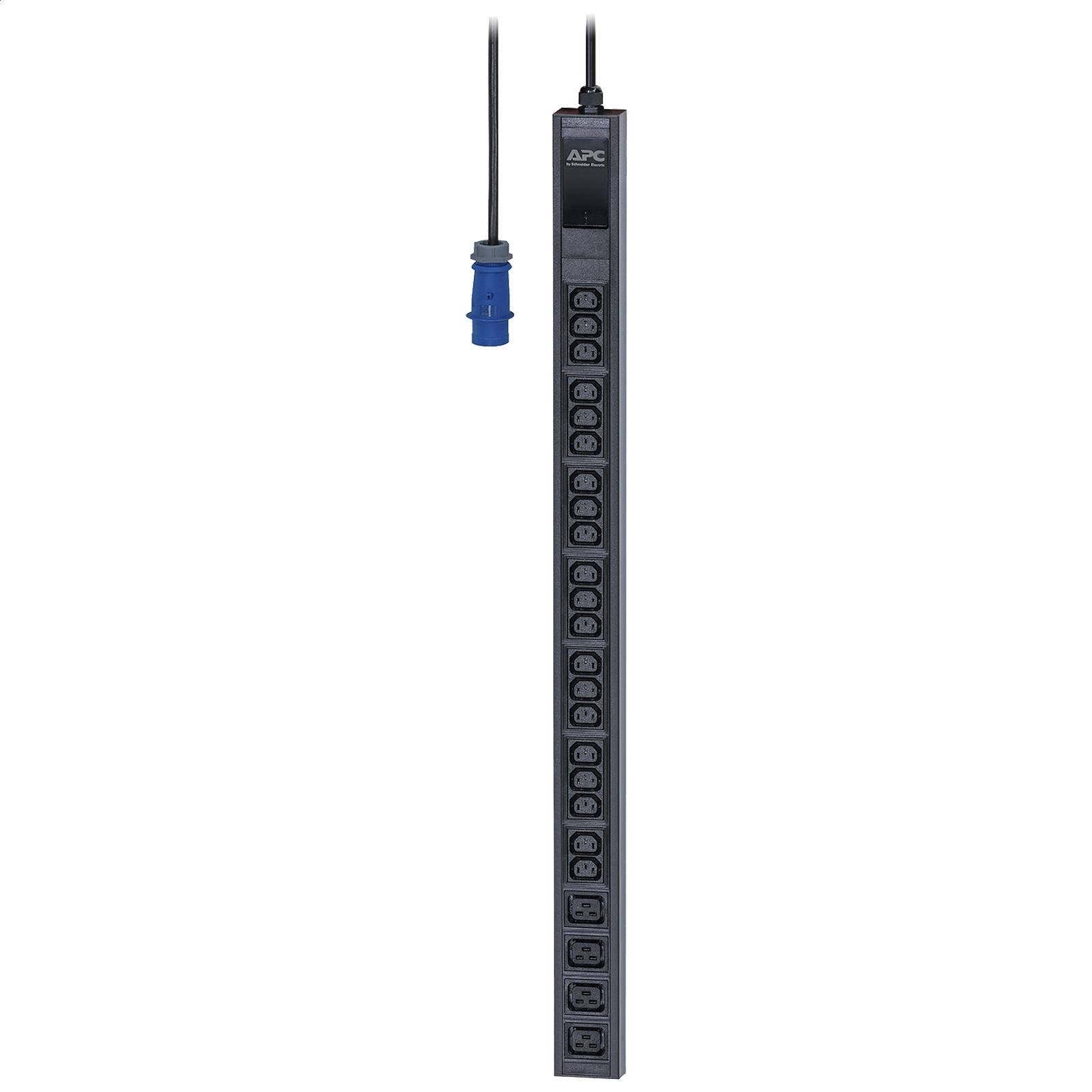 Easy PDU, Básica, Vertical 0U, 16A, 230V, (20)C13 y (4)C19; IEC309