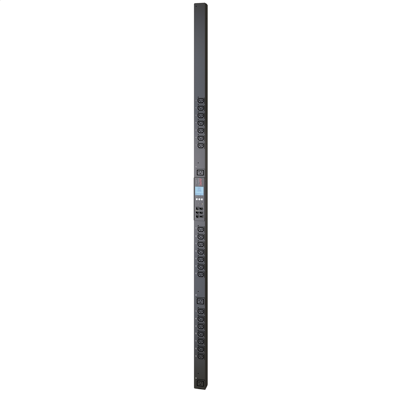 PDU para rack 2G con pantalla de conmutación 0U, 20A/208V, 16A/230V, (21)C13 y (3)C19