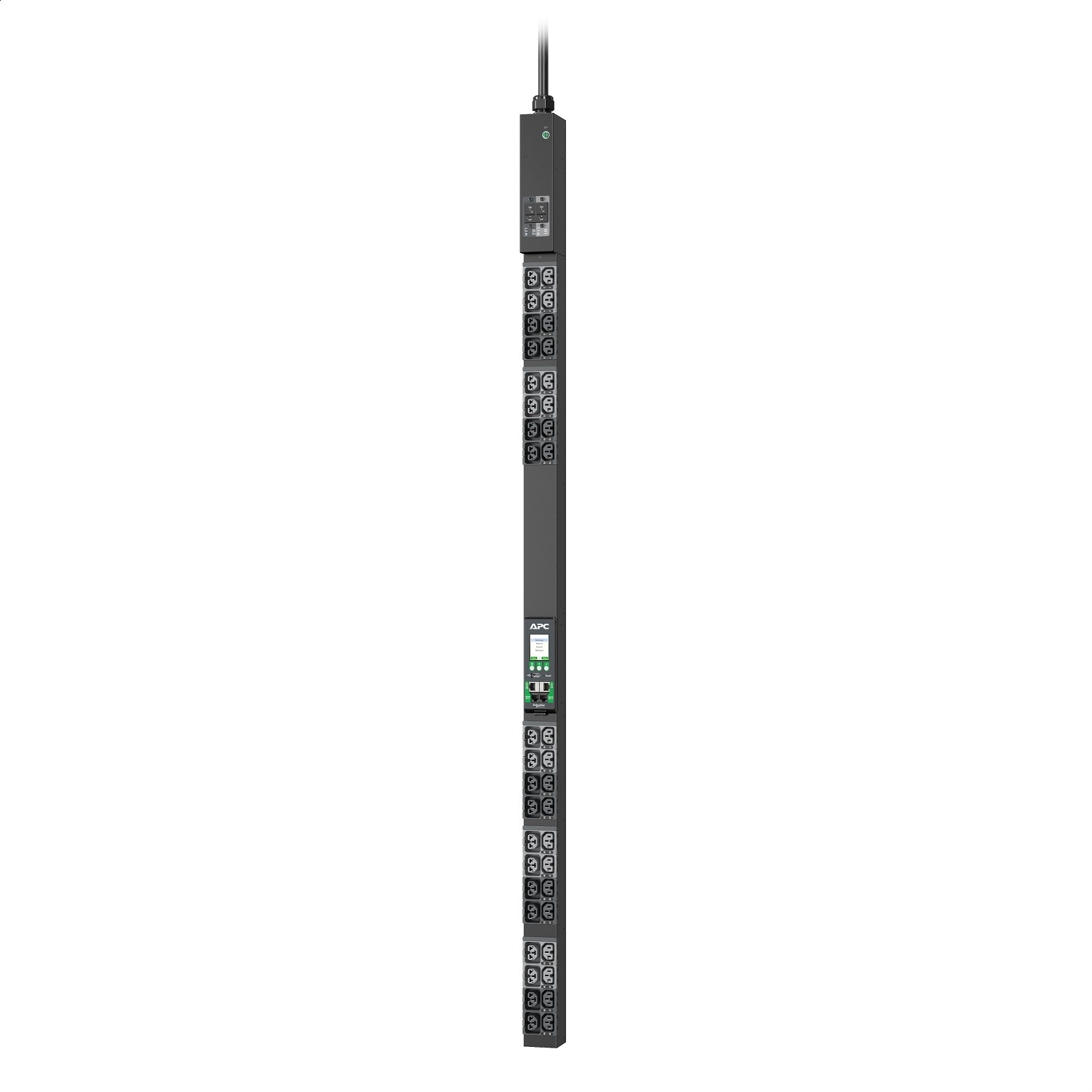 PDU avanzada para rack NetShelter con medida, 7,4kW, monofásica, 230V, 32 A, 332P6, 40 salidas