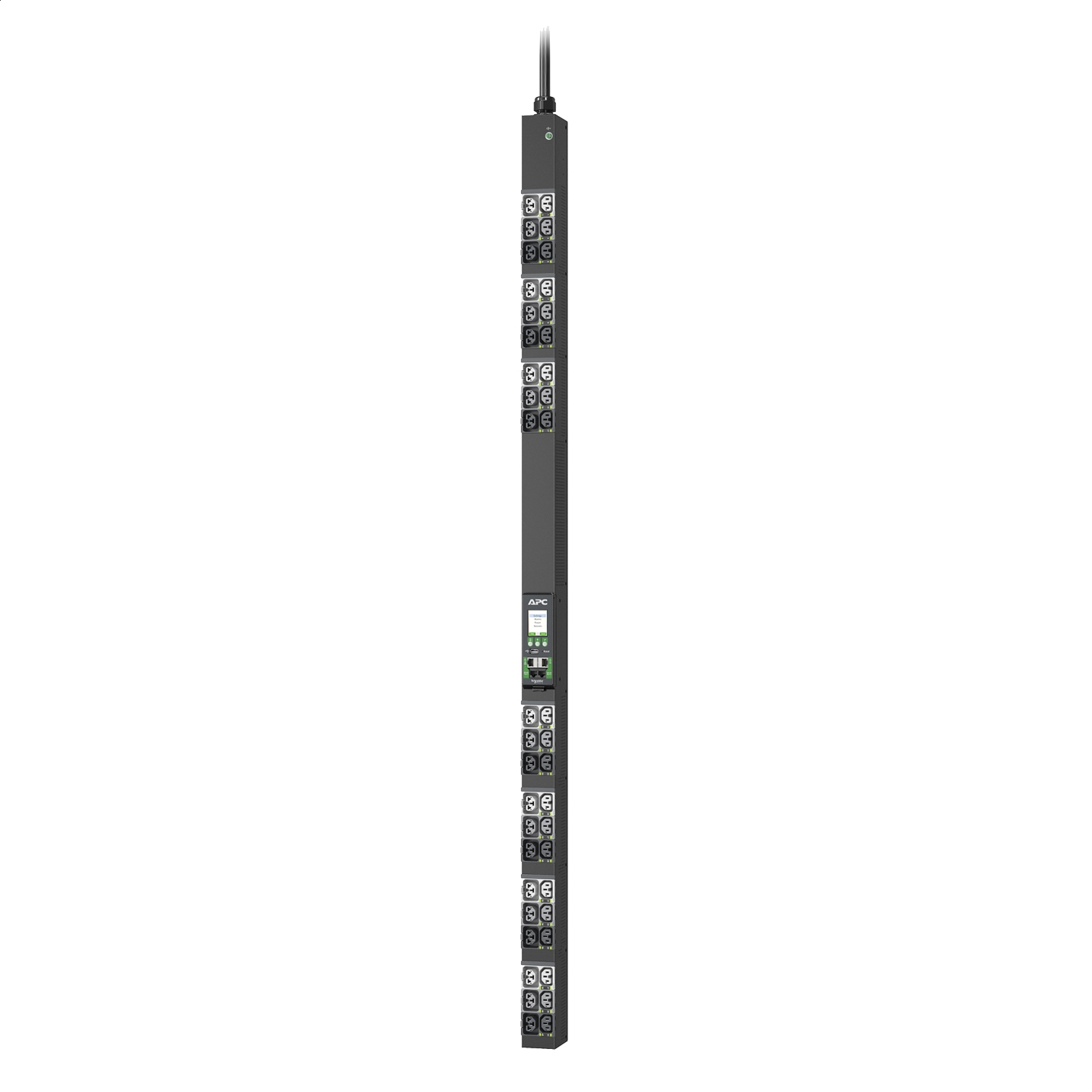 PDU avanzada para rack NetShelter conmutada, trifásica, 11kW, 400V, 16A o 11,5kW 415V 20A, 48 salidas, IEC309