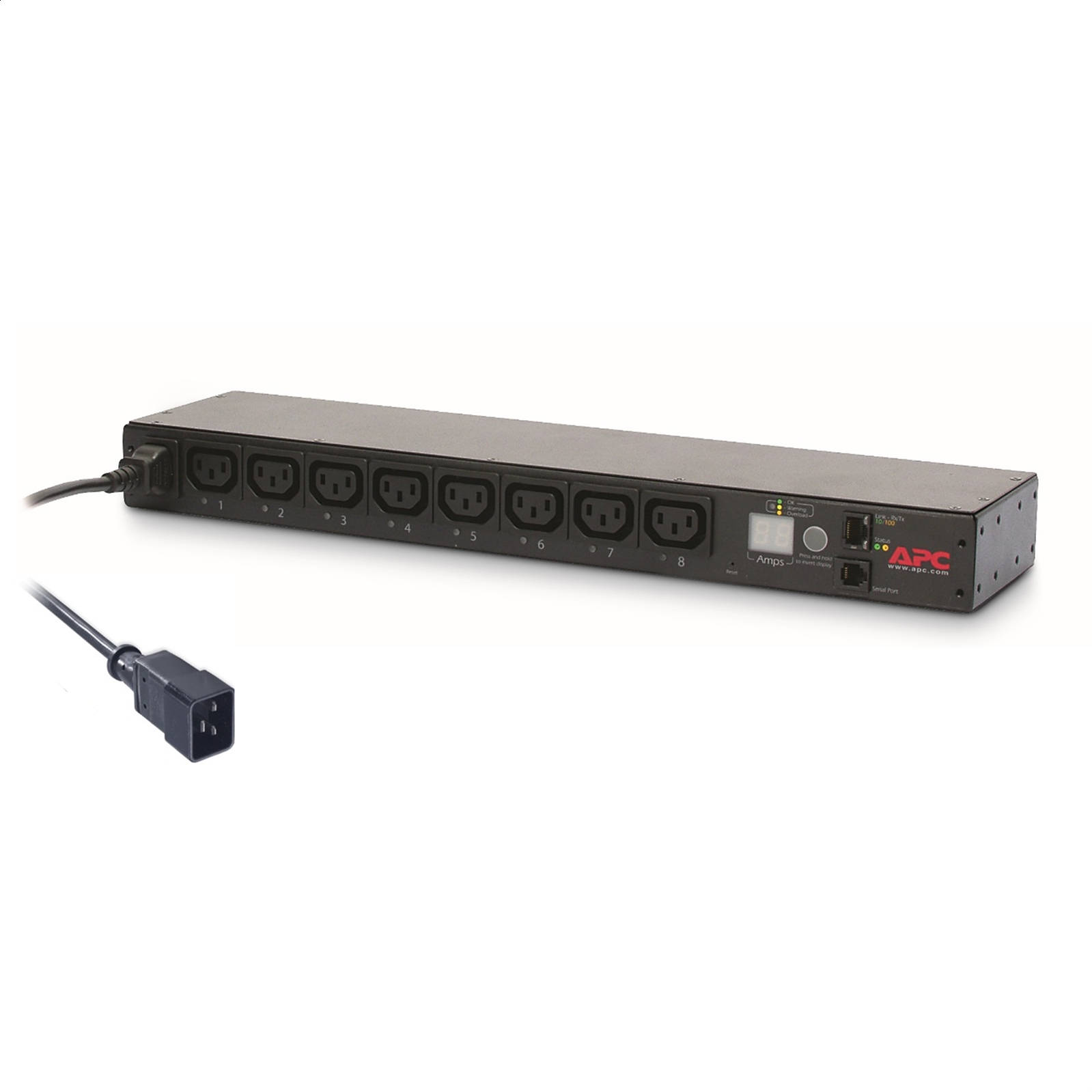 Rack PDU conmutado, 1U, 16A, 208/230V, (8)C13