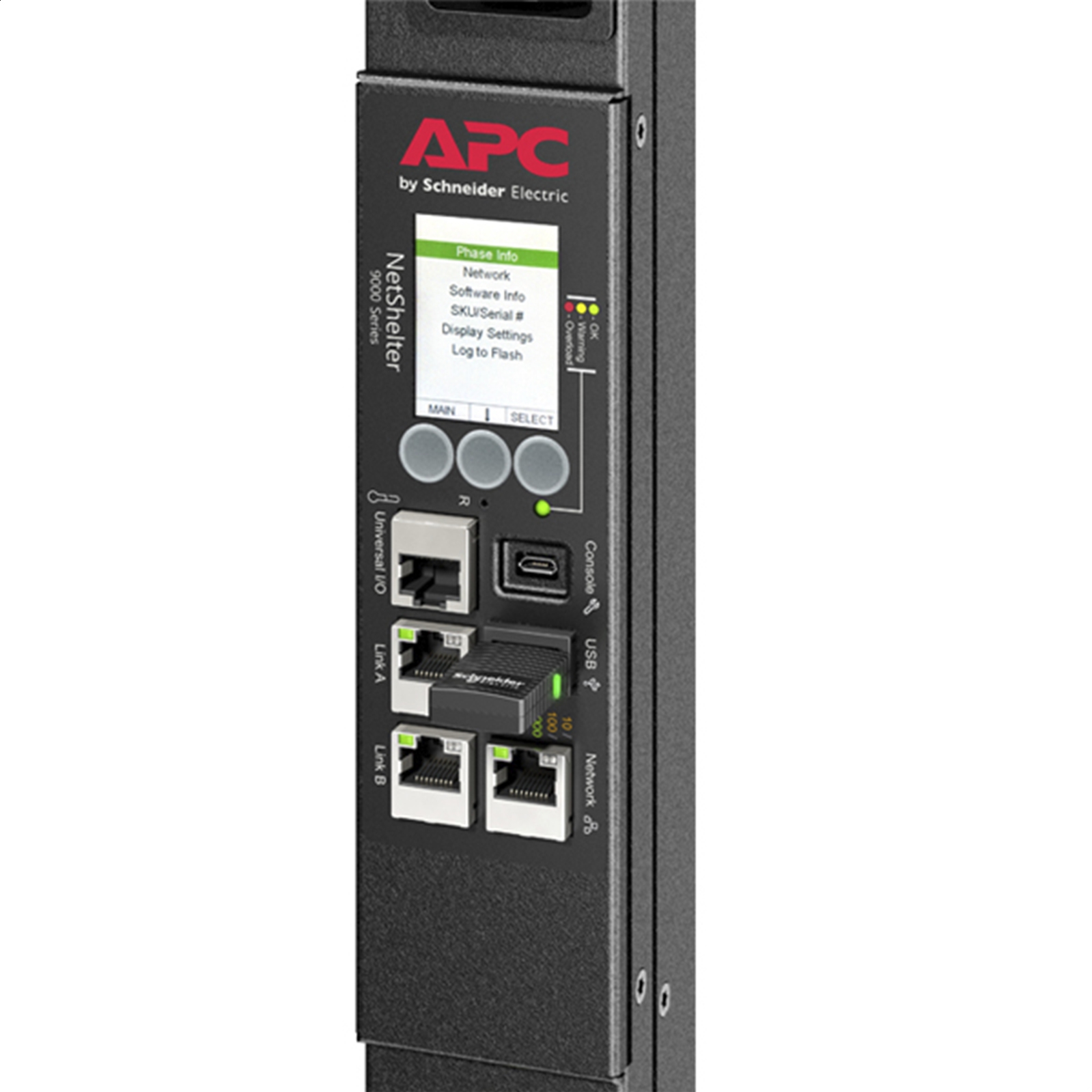 PDU 9000 para rack con conmutación, no ocupa espacio en U, 16A, 230V, (21)C13 y (3)C19, cable IEC309