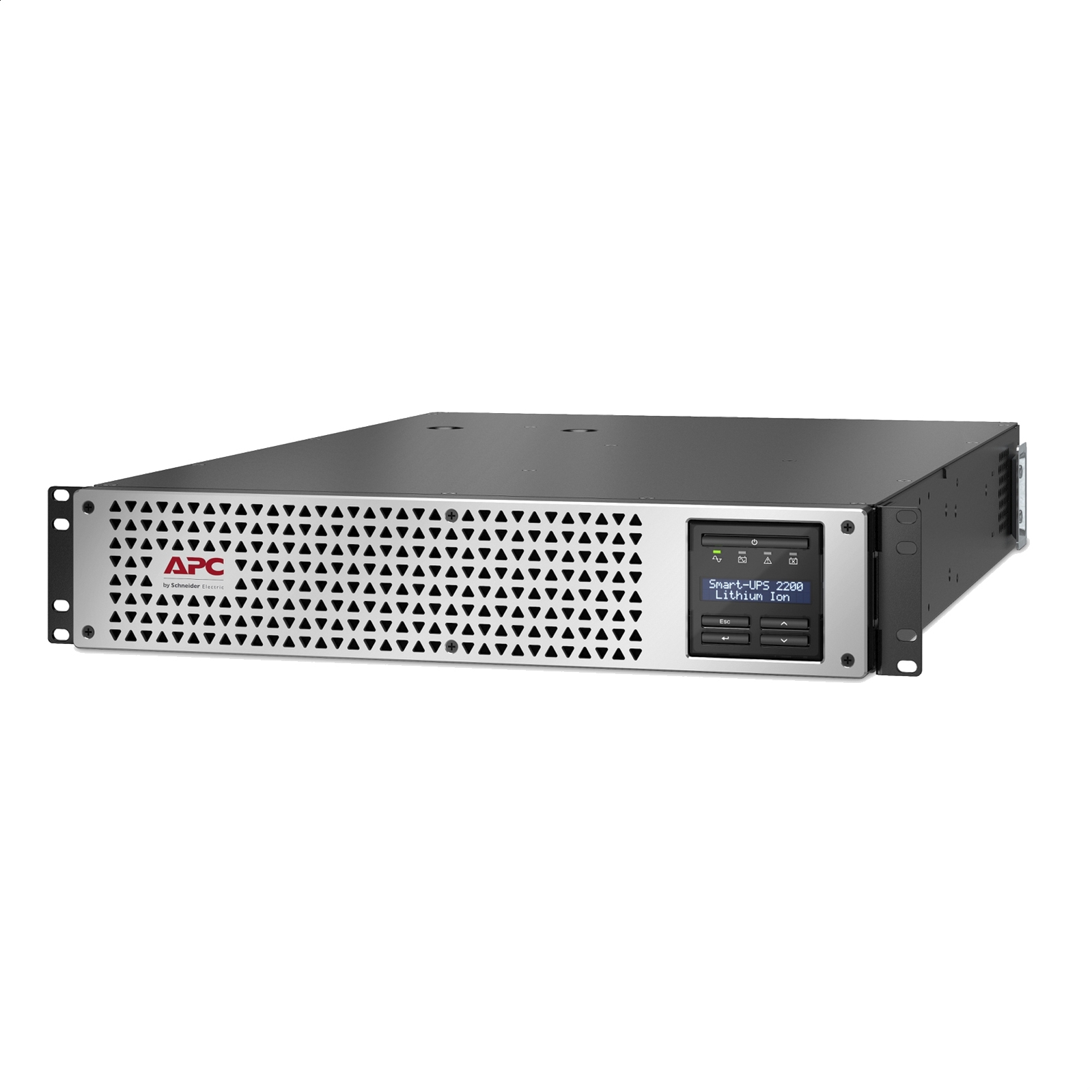 Smart-UPS Line Interactive 2200VA, Lithium-ion, Rack, 2U, 230V, 8x IEC C13 + 1x IEC C19, SmartConnect+SmartSlot, AVR, LCD