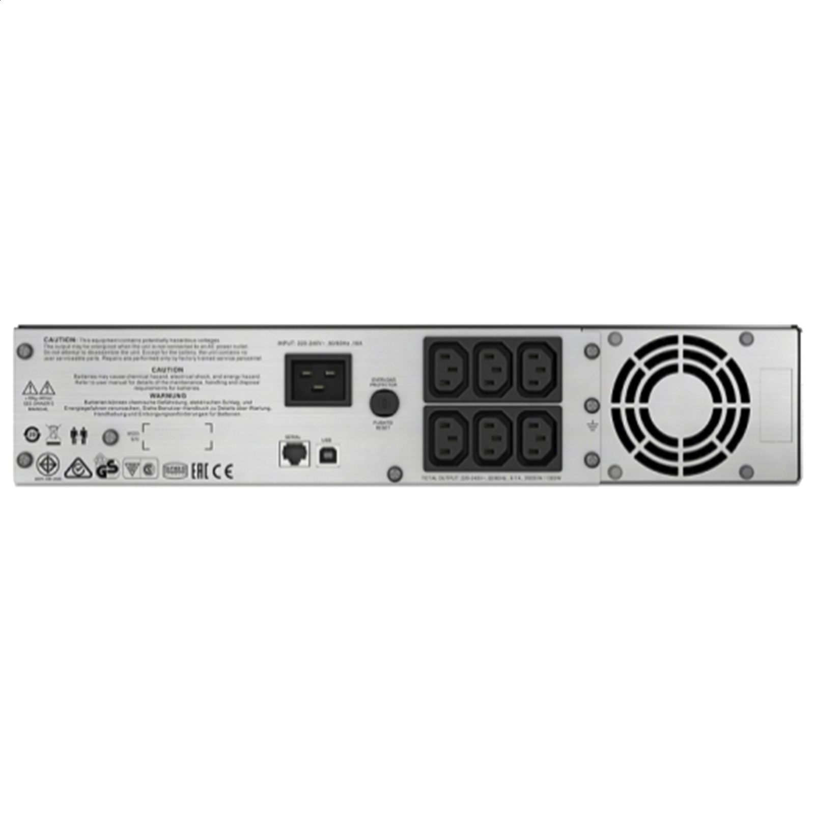 Smart UPS C de APC 2000 VA LCD RM 2U 230 V