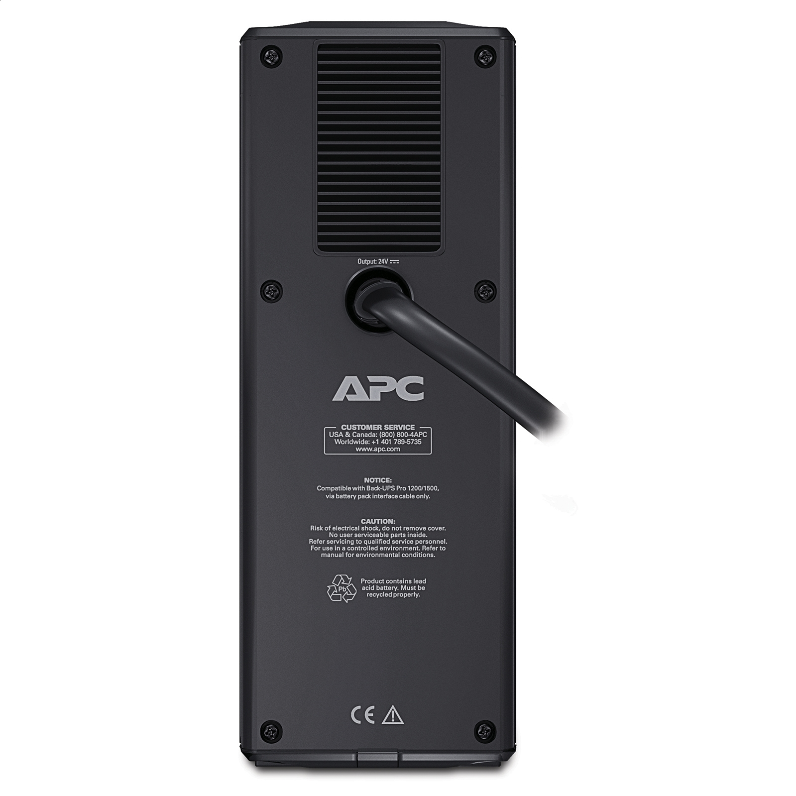 Paquete de batería externa Back-UPS Pro de APC (para modelos Back-UPS Pro de 1500 VA)