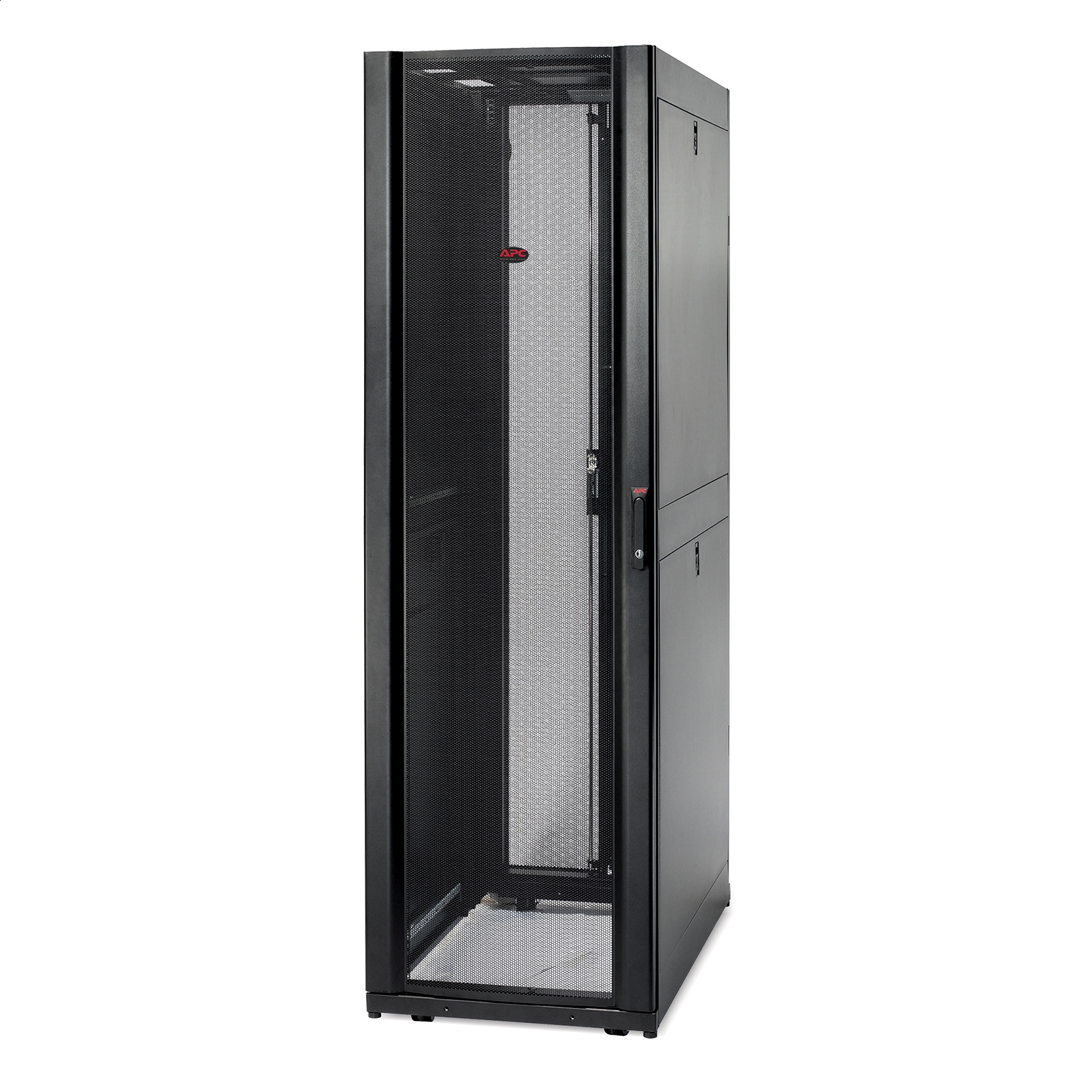 Envolvente para rack de servidor NetShelter SX 42U de APC, 600 mm x 1070 mm, con laterales negros