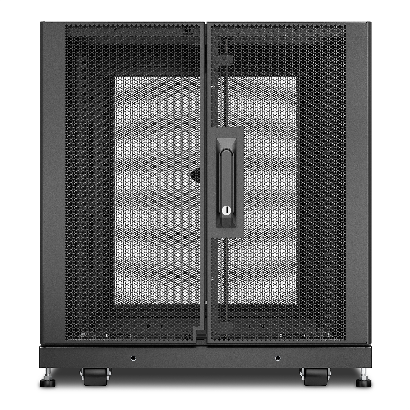 APC NetShelter SX 12U Server Rack Enclosure 600mm x 1070mm w/ Sides Black