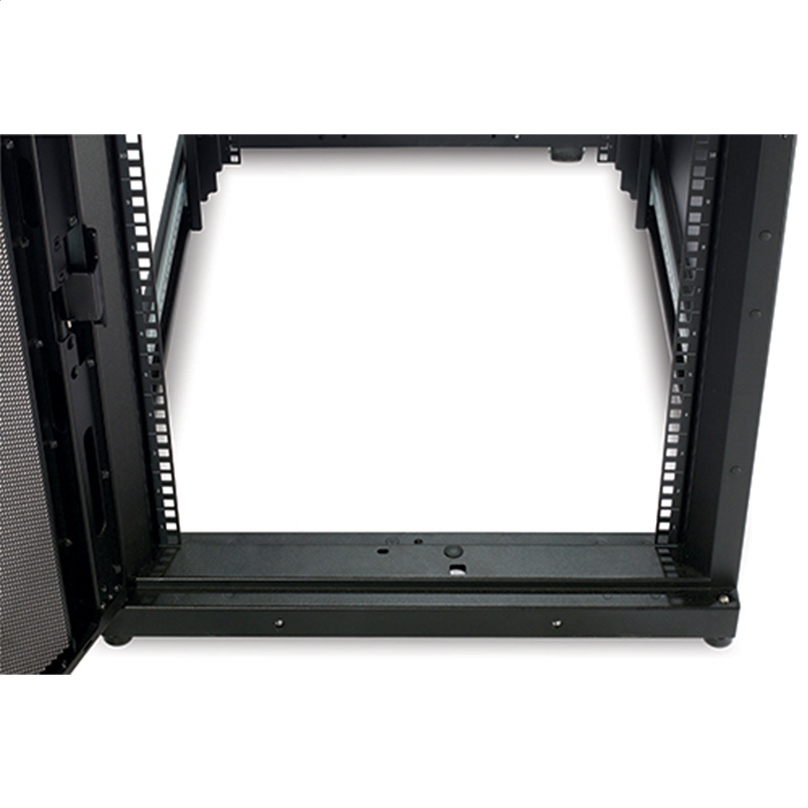 Armario negro NetShelter SX 48U de 600 mm de anchura x 1070 mm de profundidad sin lados