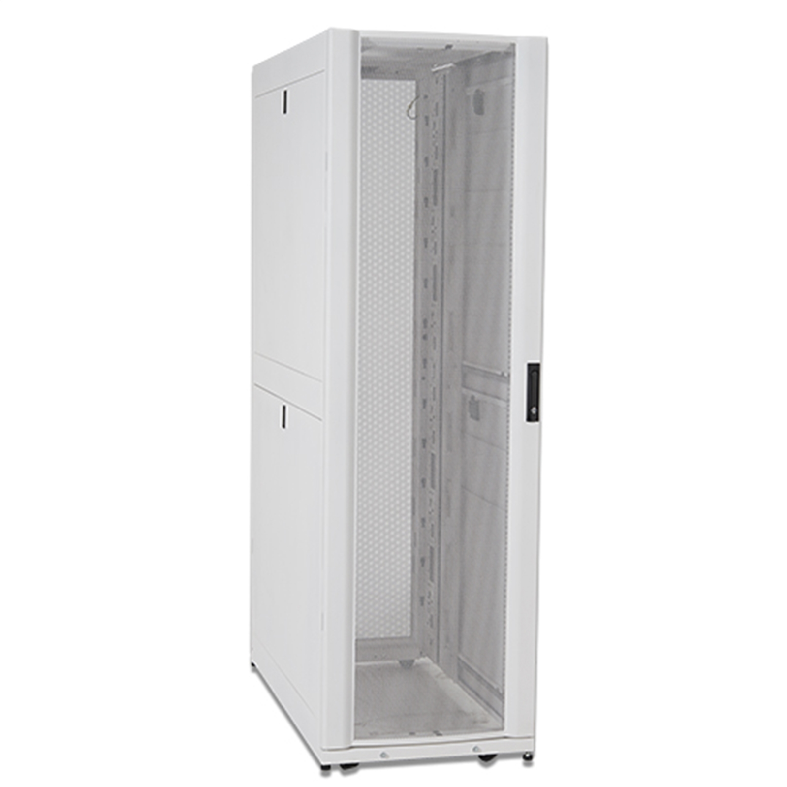 Armario NetShelter SX 48U de 600 mm de anchura x 1200 mm de profundidad, con laterales, blanco