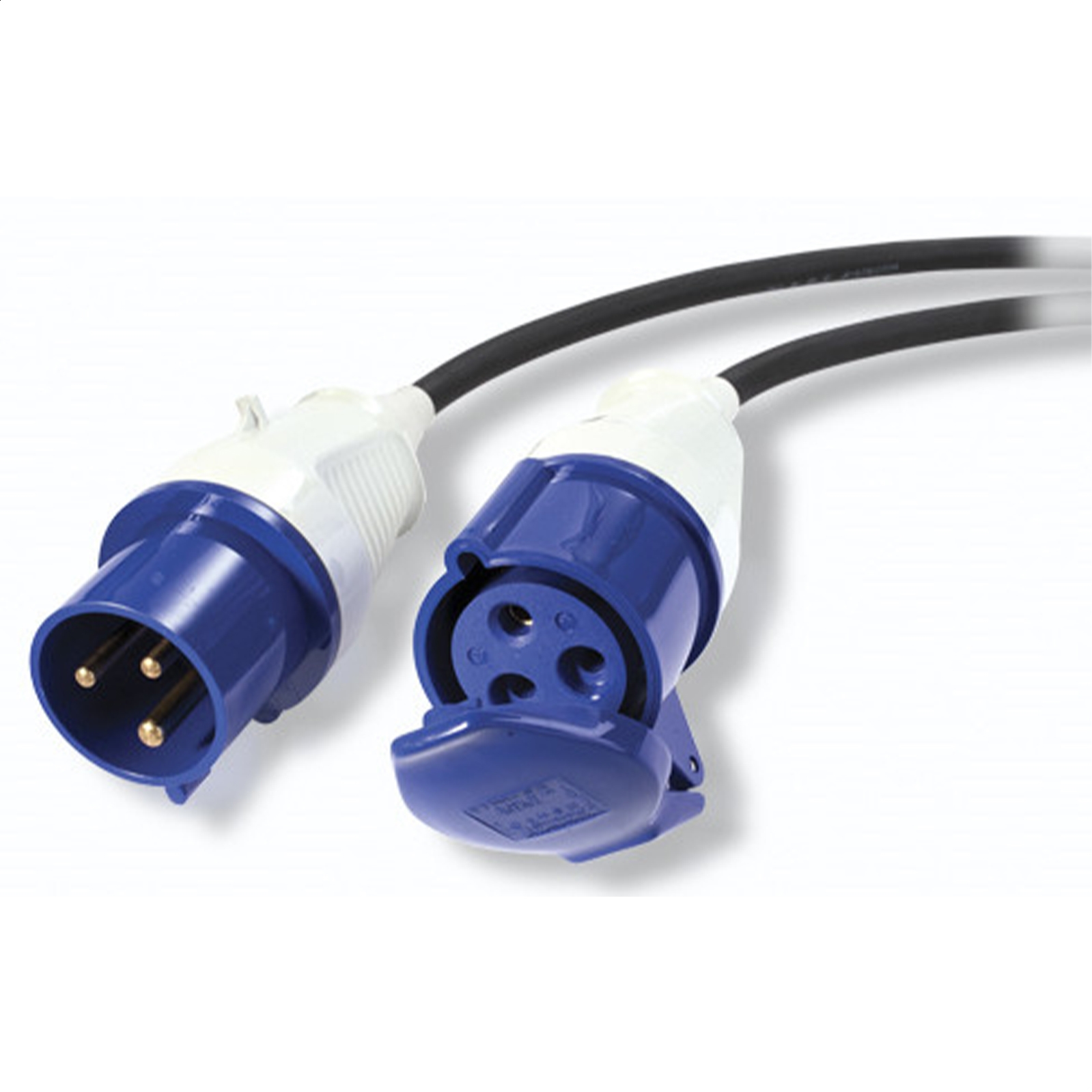 Cable de extensión de 3 vías de distribución eléctrica de TI modular de APC 16A IEC309 1.080 cm