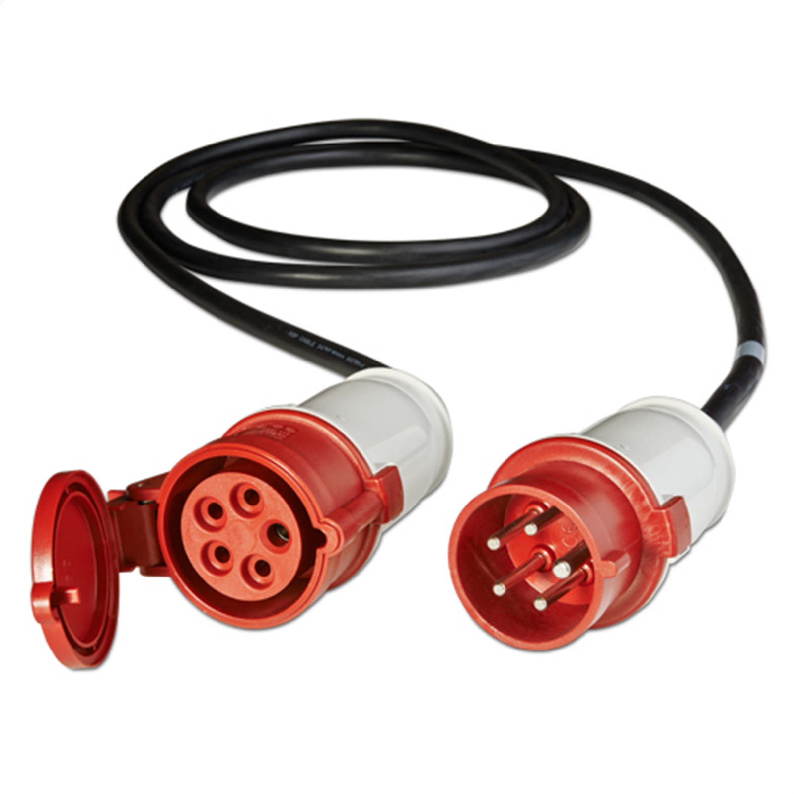 Cable de ampliación de 5 vías de distribución eléctrica de TI modular de APC 32A IEC309 300 cm