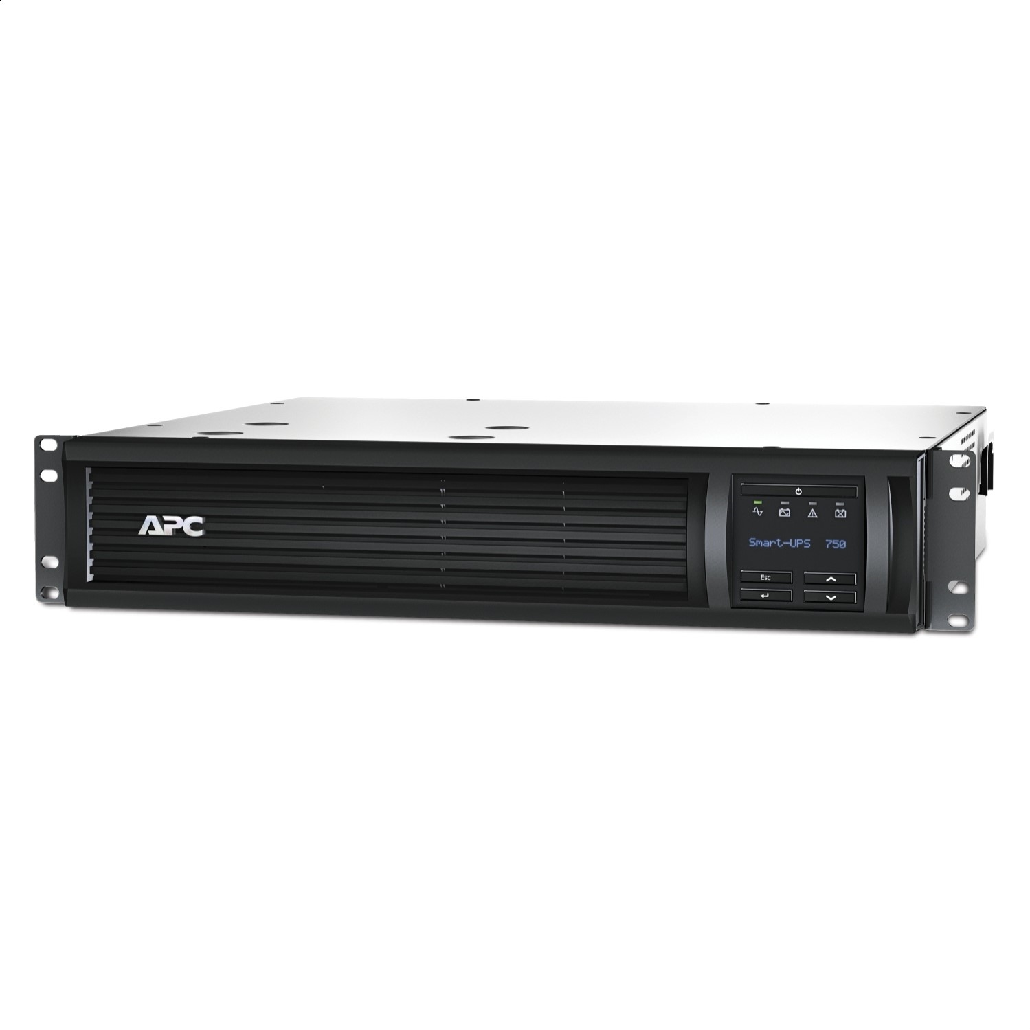 Smart-UPS de APC, línea interactiva, 750 VA, puerto SmartConnect+SmartSlot, AVR, LCD