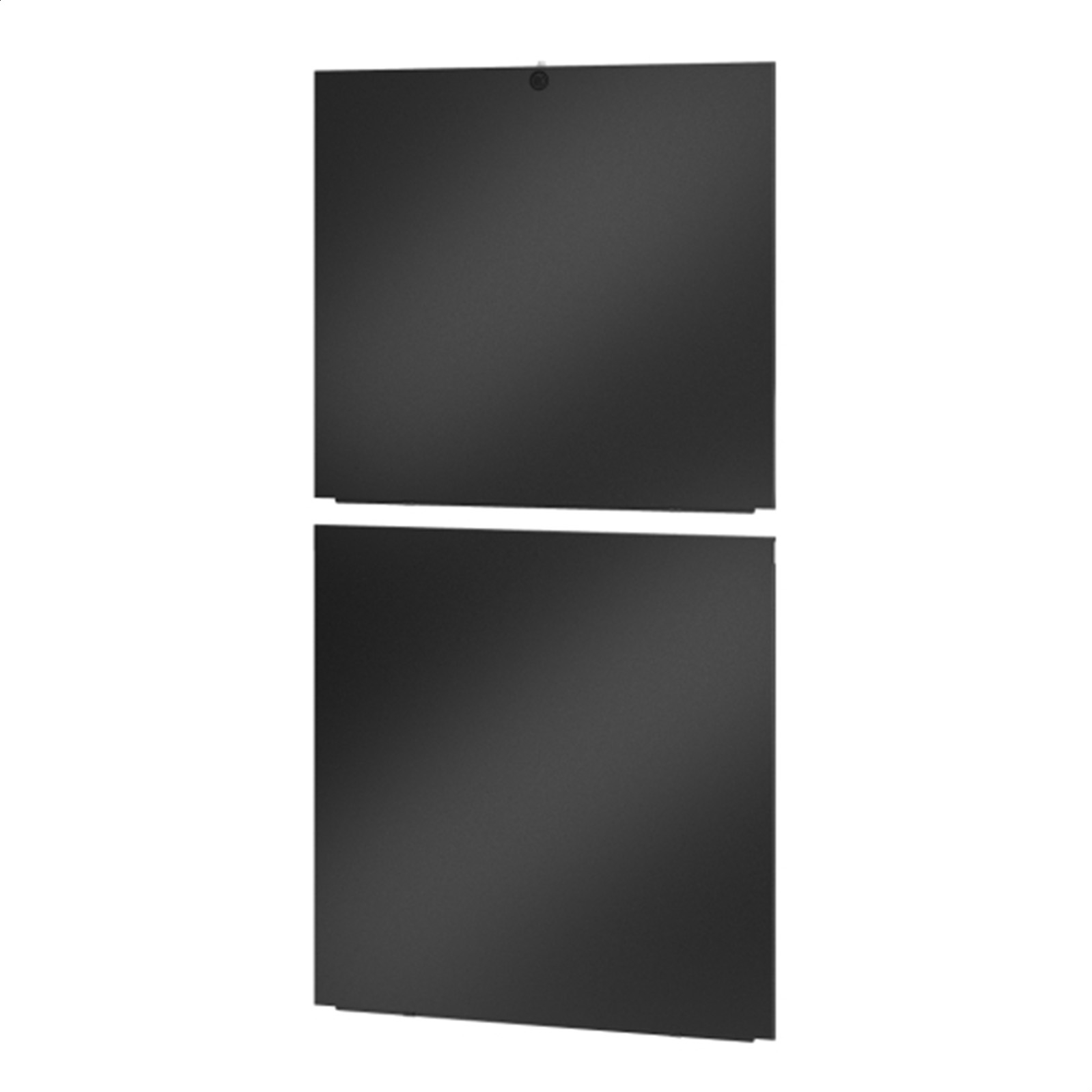 Panel lateral Easy Rack de 42 U/1000 mm de profundidad, paneles laterales divididos, color negro, cantidad 2