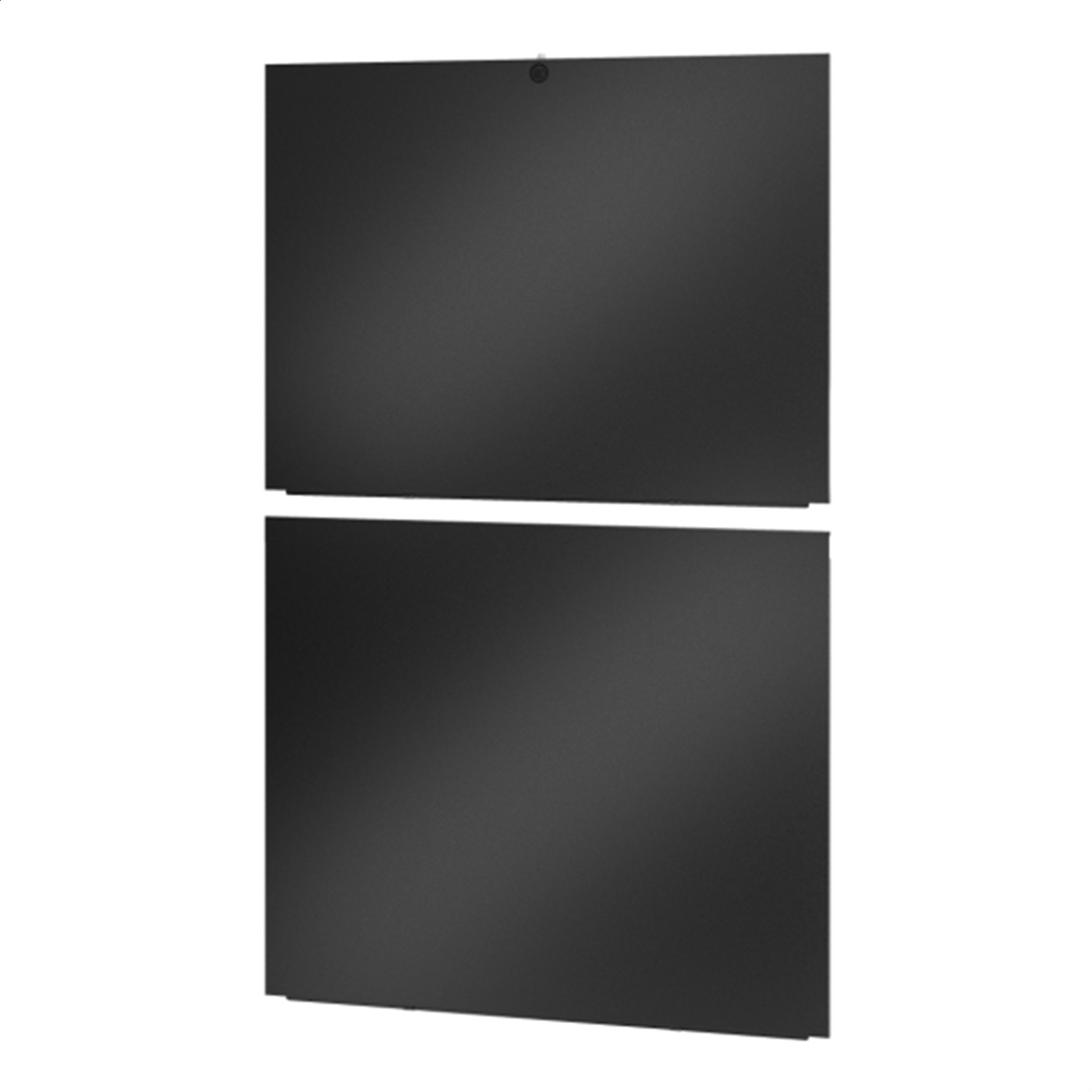 Panel lateral Easy Rack de 42 U/1200 mm de profundidad, paneles laterales divididos, color negro, cantidad 2