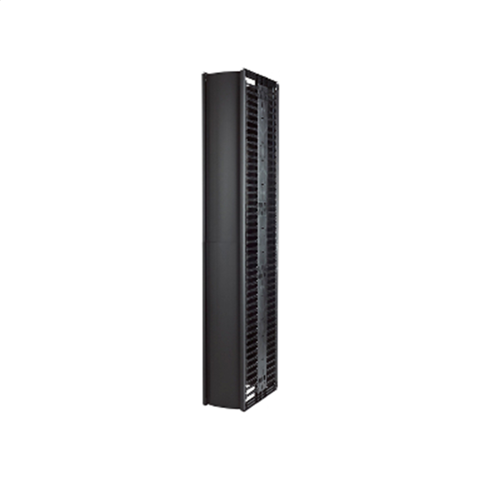 Valueline, organizador de cables vertical para racks de 2 o 4 postes, 84" Al x 12" An, de doble cara con puertas