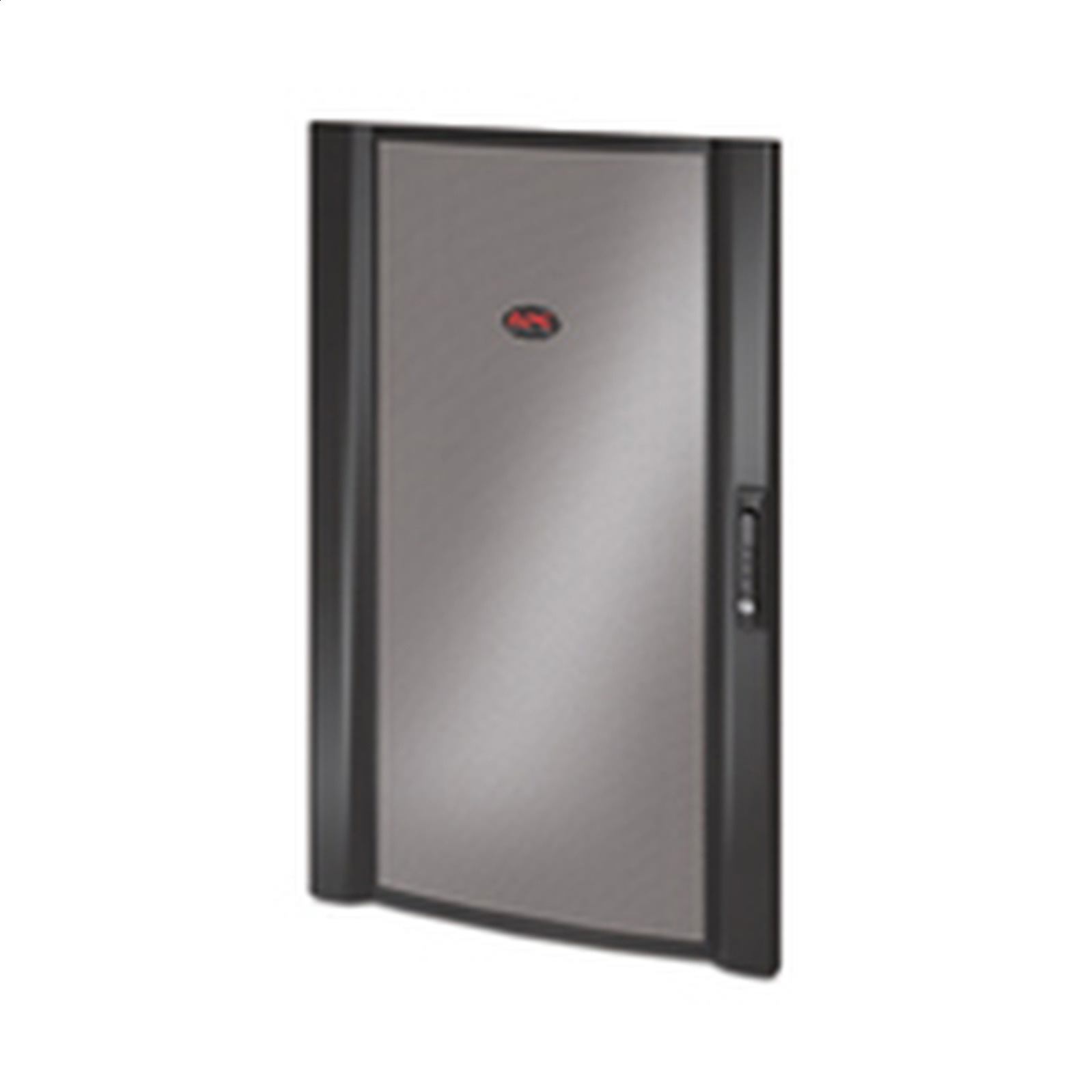 Puerta negra curvada y perforada NetShelter SX Colocation 20U de 600 mm de ancho